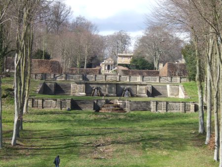 Bramham Park terraces. Photo Louise Wickham