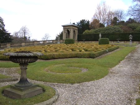 Broughton Hall garden. Photo Louise Wickham