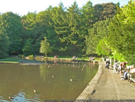 Forge Dam at Porter Valley parks. Photo © DAVID M GOODWIN (cc-by-sa/2.0)