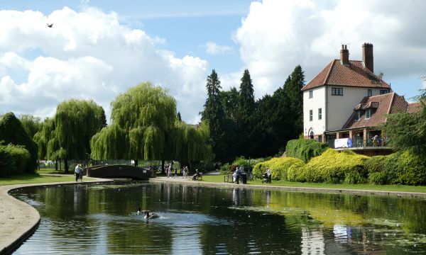 Lake at Rowntree Park