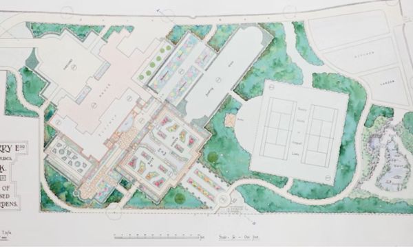 George Dillistone plan of Goddards Garden, York courtesy of National Trust George Dillistone plan of Goddards Garden, York courtesy of National Trust