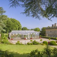 The Conservatory and house at Wentworth Castle Gardens, Yorkshire. Image reference 1409413. ©National Trust Images/Andrew Butler. www.nationaltrust.org.uk