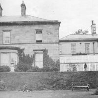 Figure 5. Cleveland Lodge south front and part of terrace garden undated but before 1901.