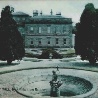 Figure 5. Skutterskelfe Hall terraced garden, early 20th century.