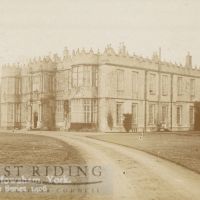 Howsham Hall c. 1900. East Riding Archives https://picturearchives.org/eastridingphotos/the-hall-howsham-1900/