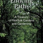 Cover of 'Enticing Paths' by Roger Last, showing a track lined by trees.