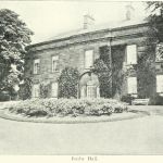 Figure 9. West front of Busby Hall with island bed in front from Fairfax-Blakeborough (1912, 67).
