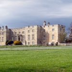 Figure 1. Hazelwood Castle and St Leonard’s Chapel, from the SE.