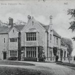 Figure 20, View of South side of the Hall with the Reverend ‘Benny’ Hemsworth.