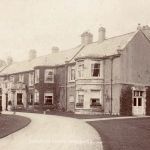 Figure 9. Toulston Lodge south façade and drive viewed from the west 1920s.