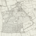 Rise Park from OS 1st edition 6" map, surveyed 1852. National Library of Scotland CC-BY-NC-SA