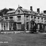 Figure 6 – Postcard c. 1930. South and west elevations and pleasure gardens. Ripon Re-Viewed, image 00855