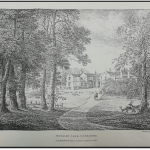 Figure 16. Woolley Park from the south approach by Agostino Aglio, published in 1821 (WYAS WYW 1884/5). Reproduced with permission of West Yorkshire Archive Service, Wakefield.